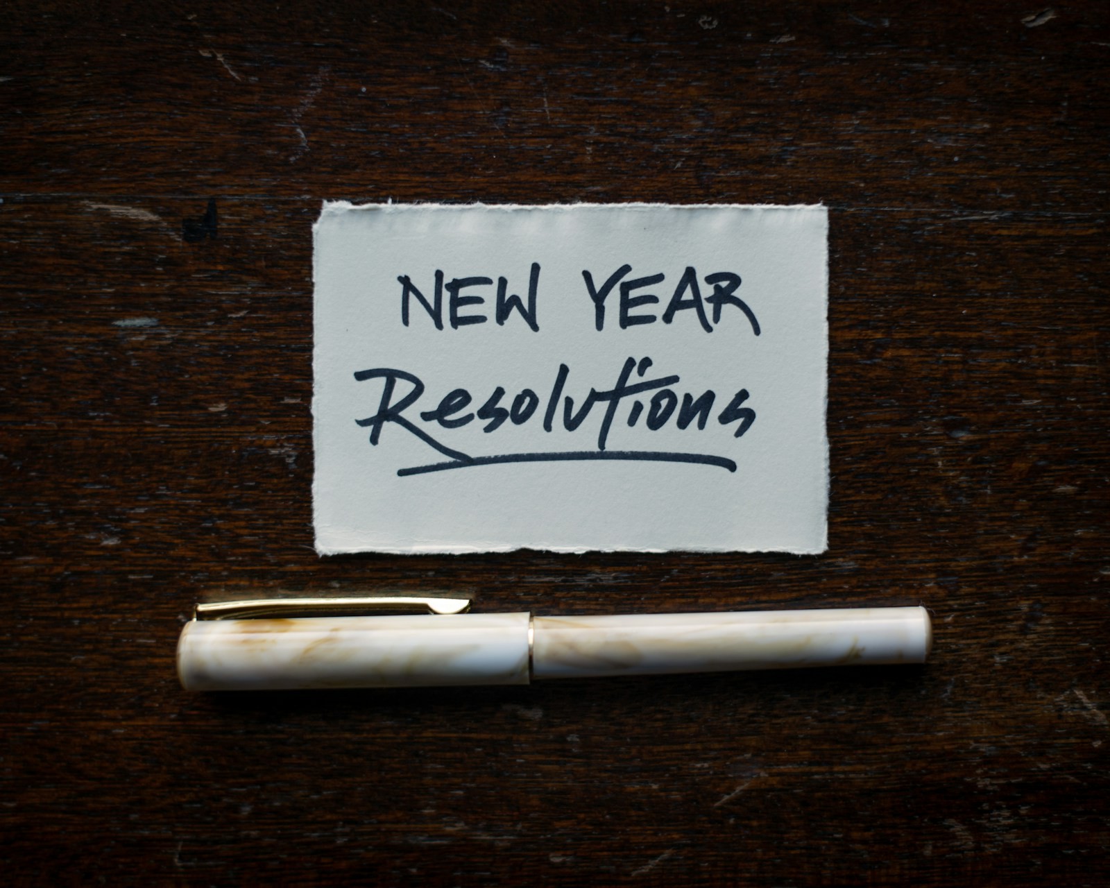 New Years resolutions